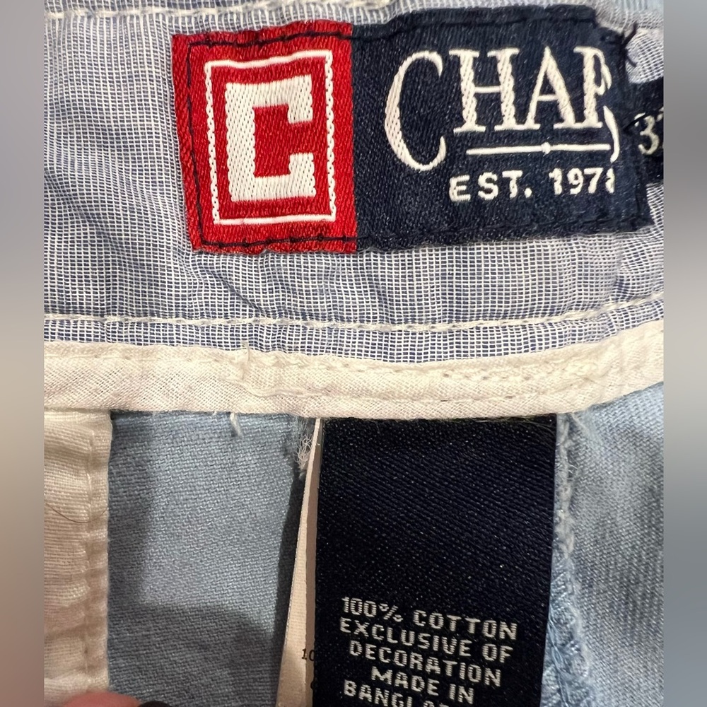 Chaps Light Blue Casual Shorts - Picture 5 of 7